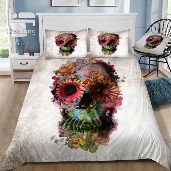 gulec gardening floral skull 3d bedding set printed duvet cover set king twin size
gulec gardening floral skull 3d bedding set printed duvet cover set king twin size