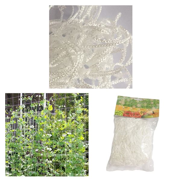 2pcs flower 10m 32.8ft plants trellis climbing net netting flexible string 
2pcs flower 10m 32.8ft plants trellis climbing net netting flexible string