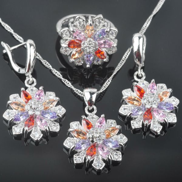 925 silver jewelry sets for women birthday gifts exquisite multicolor zircon earring necklace rings gift box qz0275
925 silver jewelry sets for women birthday gifts exquisite multicolor zircon earring necklace rings gift box qz0275