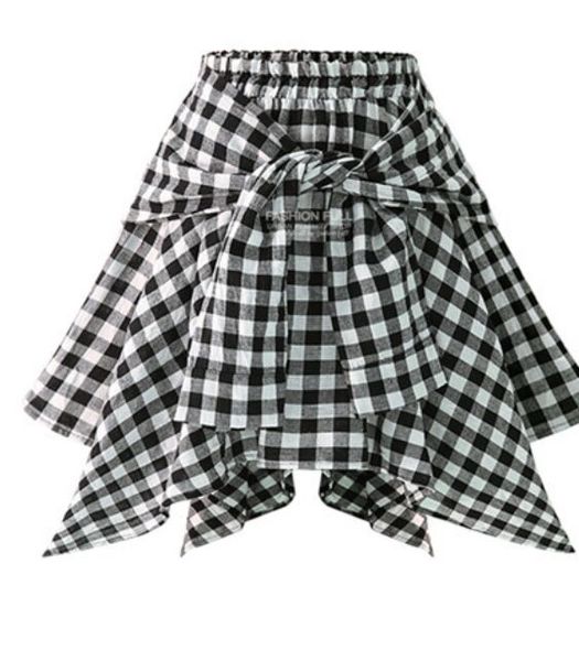 2019 red qianniaoge personality shows high irregular skirt punk sweet girls college style son short sell like cake, Black
2019 red qianniaoge personality shows high irregular skirt punk sweet girls college style son short sell like cake, Black