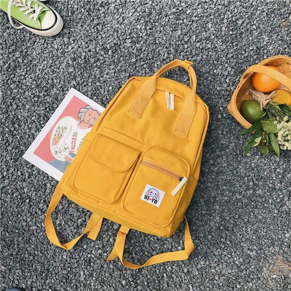 women's cute canvas lapbackpack waterproof solid school bags for teenage girls casual men's bagpack male travel backpacks
women's cute canvas lapbackpack waterproof solid school bags for teenage girls casual men's bagpack male travel backpacks