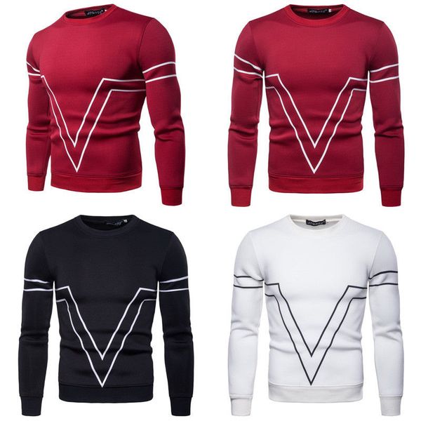 casual shirts neck round print sweater solid men's print round neck long sleeves shirts casual solid cotton sweater, White;black
casual shirts neck round print sweater solid men's print round neck long sleeves shirts casual solid cotton sweater, White;black