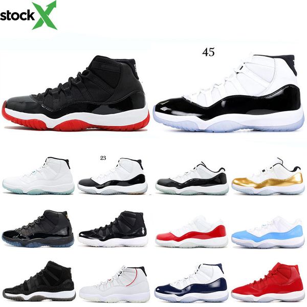 11 11s mens basketball shoe concord 45 cap and gown prom night gym red bred gamma blue women men sneakers, Black
11 11s mens basketball shoe concord 45 cap and gown prom night gym red bred gamma blue women men sneakers, Black