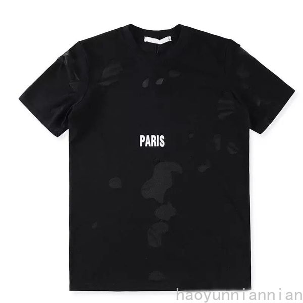20ss men t-shirts street wear europe paris fashion big broken hole cotton tshirt casual women tee t-shirt s-xl, White
20ss men t-shirts street wear europe paris fashion big broken hole cotton tshirt casual women tee t-shirt s-xl, White