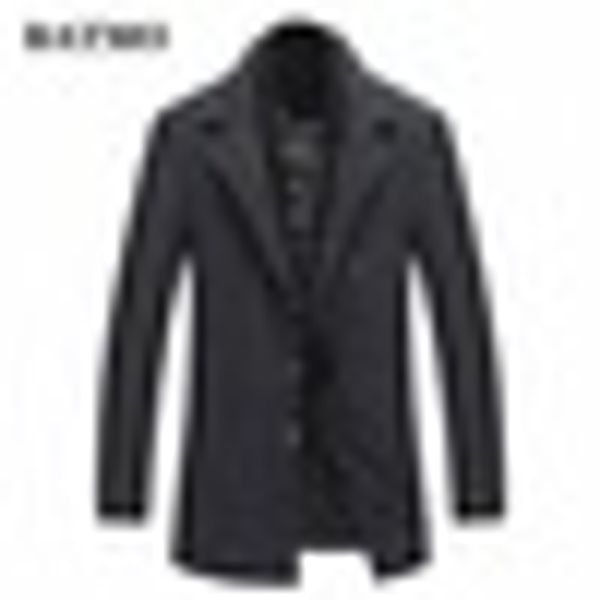 batmo 2019 new arrival winter wool thicked trench coat men,men's winter jackets ,plus-size m-xxxl,1225, Black
batmo 2019 new arrival winter wool thicked trench coat men,men's winter jackets ,plus-size m-xxxl,1225, Black