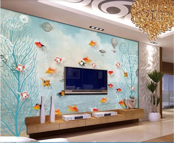 custom p 3d wallpaper nostalgic hand-painted mediterranean nautical element goldfish tv background wall wallpaper for walls 3 d
custom p 3d wallpaper nostalgic hand-painted mediterranean nautical element goldfish tv background wall wallpaper for walls 3 d