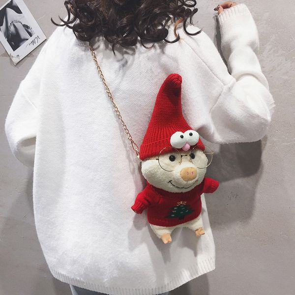 cute small bag women 2019 new funny duck hair bag small leisure chain strap messenger
cute small bag women 2019 new funny duck hair bag small leisure chain strap messenger