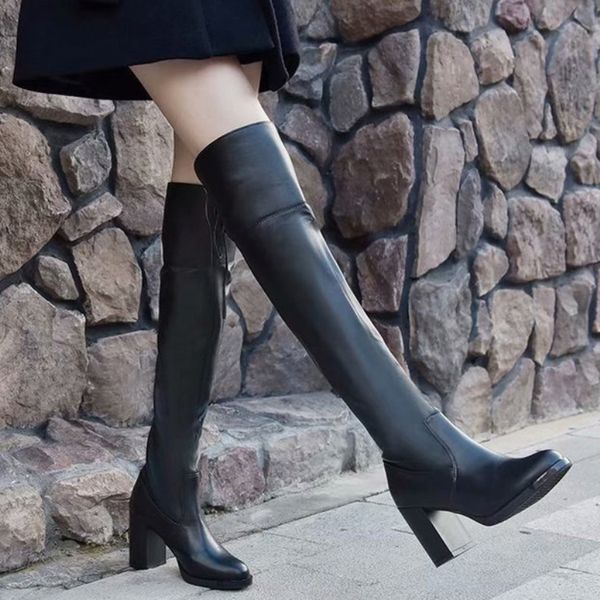 xz0119 women autumn winter shoes ladies slim strench boots female thick high heels shoes women long over-the-knee boots, Black
xz0119 women autumn winter shoes ladies slim strench boots female thick high heels shoes women long over-the-knee boots, Black