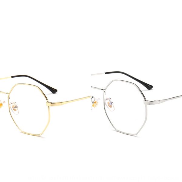 anti-blue irregular myopia frame polygon plain glasses myopia kick-off glasses frame 219, Silver
anti-blue irregular myopia frame polygon plain glasses myopia kick-off glasses frame 219, Silver