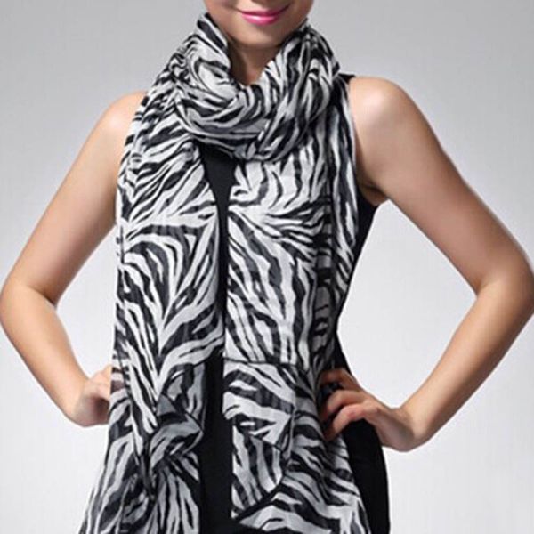 1 pcs fashion modern trendy long zebra printed chiffon stole wrap scarf women girls shawl soft smooth elegant
1 pcs fashion modern trendy long zebra printed chiffon stole wrap scarf women girls shawl soft smooth elegant