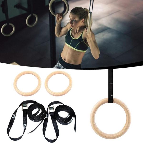 28/32mm professional wood gymnastic rings gym rings with adjustable long buckles straps workout for home gym & cross fitness
28/32mm professional wood gymnastic rings gym rings with adjustable long buckles straps workout for home gym & cross fitness