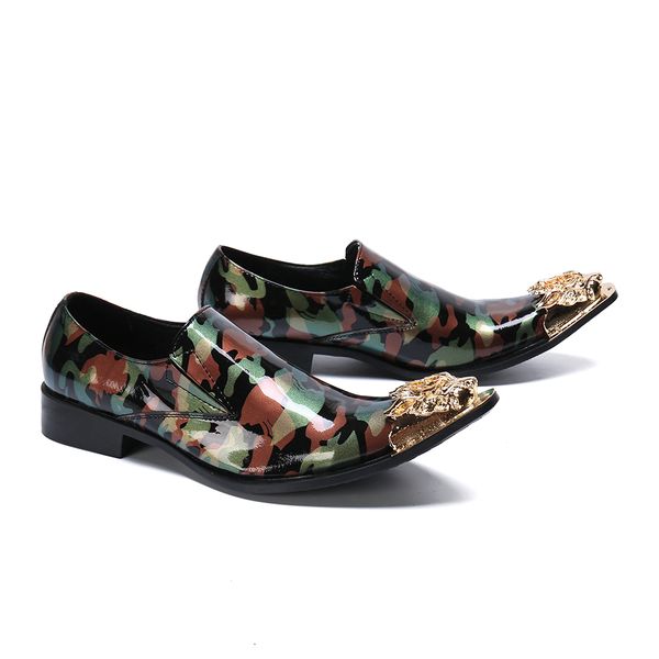 army green steel toe shoes schuhe herren slip on genuine leather cowboy club party men formal shoes sapato social size 38-47, Black
army green steel toe shoes schuhe herren slip on genuine leather cowboy club party men formal shoes sapato social size 38-47, Black