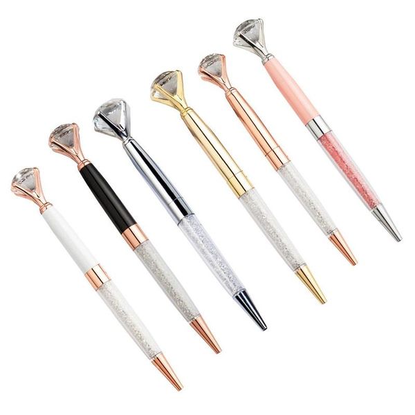 big carat diamond crystal ballpoint pen ring school roller silver and ball rose ring pen gem gold metal purple office p e5l2, Blue;orange
big carat diamond crystal ballpoint pen ring school roller silver and ball rose ring pen gem gold metal purple office p e5l2, Blue;orange