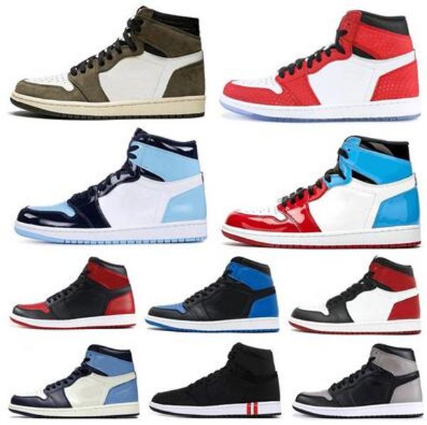 jumpman1 high travis scotts low fearless obsidian mens basketball shoes spiderman unc 1s chicago banned bred toe men sport designer sneakers
jumpman1 high travis scotts low fearless obsidian mens basketball shoes spiderman unc 1s chicago banned bred toe men sport designer sneakers