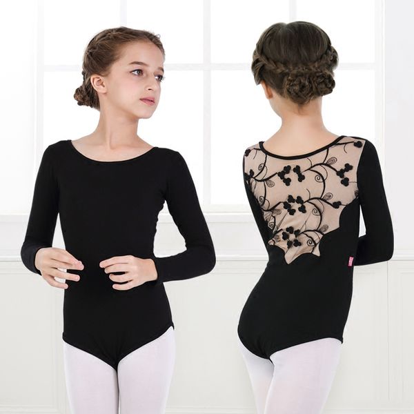 girls ballet dress kids long sleeve leotard lace back cotton ballet leotard chiffon dance skirt leotards for girls, Black;red
girls ballet dress kids long sleeve leotard lace back cotton ballet leotard chiffon dance skirt leotards for girls, Black;red