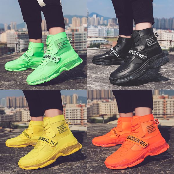 bomkinta men sneakers pu breathable hole running shoes man high candy color sport shoes autumn winter trainers cushion boots
bomkinta men sneakers pu breathable hole running shoes man high candy color sport shoes autumn winter trainers cushion boots