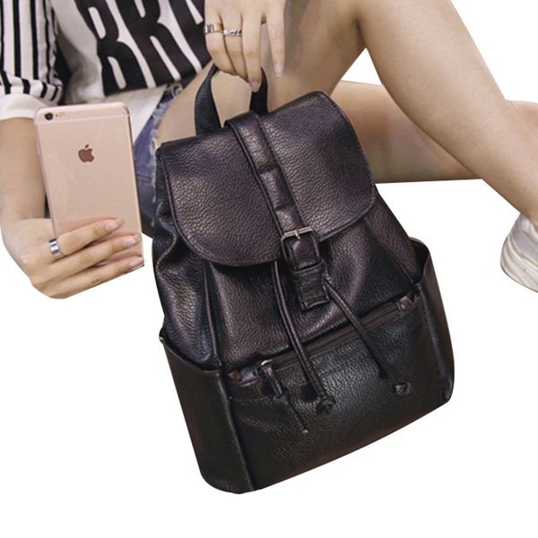 5l black small backpack women 2020 washed leather women backpacks fashion travel backpack casual womens bagpack bag 22*30*8cm
5l black small backpack women 2020 washed leather women backpacks fashion travel backpack casual womens bagpack bag 22*30*8cm