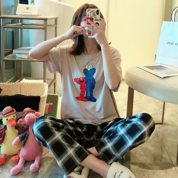 плюс размер повседневного homewear thin раздел женских пижам плед брюки пижамы женщина пижама набор с коротким рукавом pijama 2 бюстия, Black;red
плюс размер повседневного homewear thin раздел женских пижам плед брюки пижамы женщина пижама набор с коротким рукавом pijama 2 бюстия, Black;red