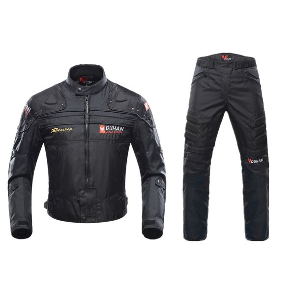 duhan men's motorcycle motocross off-road racing jacket body armor+ riding knee protective pants clothing set black blue red
duhan men's motorcycle motocross off-road racing jacket body armor+ riding knee protective pants clothing set black blue red