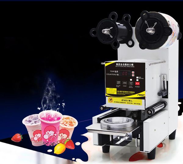 1pc automatic sealing machine milk sealing machine use for soya-bean milk pearl shop manual 220v
1pc automatic sealing machine milk sealing machine use for soya-bean milk pearl shop manual 220v