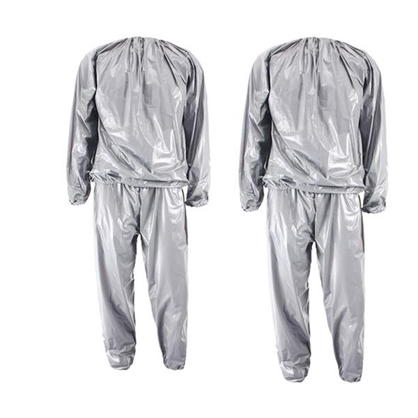 2pcs heavy duty fitness weight loss sweat sauna suit exercise gym anti-rip silver, xl & xxl
2pcs heavy duty fitness weight loss sweat sauna suit exercise gym anti-rip silver, xl & xxl
