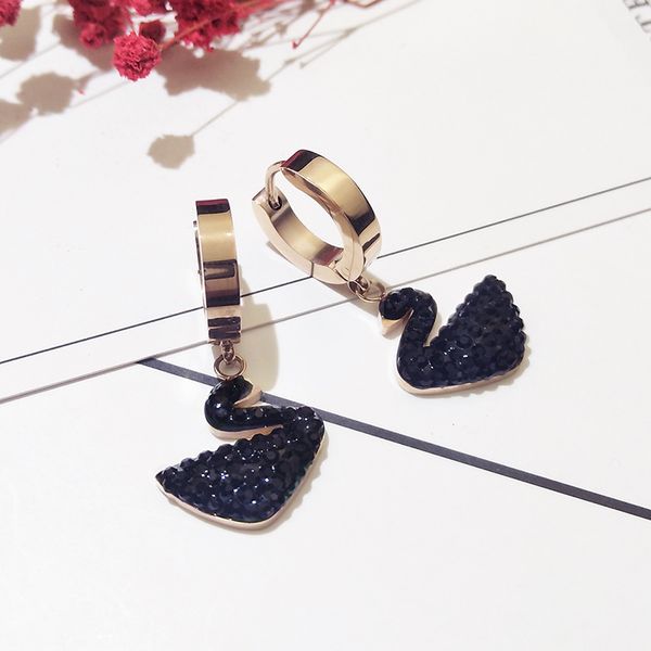 korean version of black zircon rose gold color ladies earrings new luxury fashion personality temperament creative wild banquet earrings, Golden
korean version of black zircon rose gold color ladies earrings new luxury fashion personality temperament creative wild banquet earrings, Golden