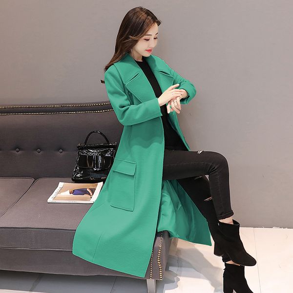 casaco korean style woolen coat femme plus size green winter coat women loose elegant abrigos mujer invierno 2020 kj187, Black
casaco korean style woolen coat femme plus size green winter coat women loose elegant abrigos mujer invierno 2020 kj187, Black