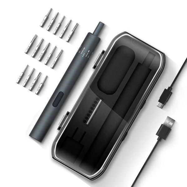 jm-y02 rechargeable cordless electric screwdriver set led light diy precision maintaince tools with 14 screwdriver bits
jm-y02 rechargeable cordless electric screwdriver set led light diy precision maintaince tools with 14 screwdriver bits