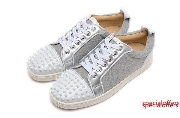 designs shoes spike junior calf low cut mix 20 red bottom sneaker luxury party wedding shoes genuine leather spikes lace-up casual shoes i6, Black
designs shoes spike junior calf low cut mix 20 red bottom sneaker luxury party wedding shoes genuine leather spikes lace-up casual shoes i6, Black