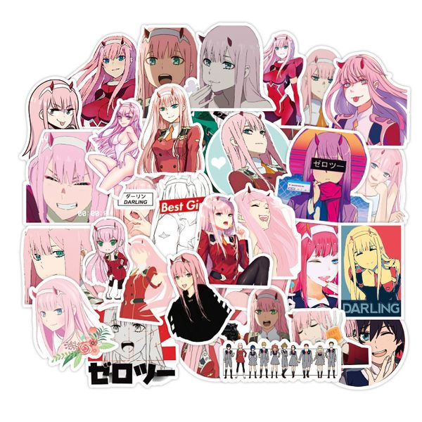 50 pcs darling in the franxx anime waterproof stickers for skateboard suitcase phone lapluggage sticker
50 pcs darling in the franxx anime waterproof stickers for skateboard suitcase phone lapluggage sticker
