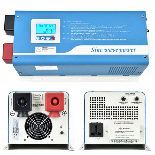 dc 24v 48v 60v 72v to ac 220v 4000w continuous 8000w outdoor pure sine wave solar power frequency home school car industry
dc 24v 48v 60v 72v to ac 220v 4000w continuous 8000w outdoor pure sine wave solar power frequency home school car industry