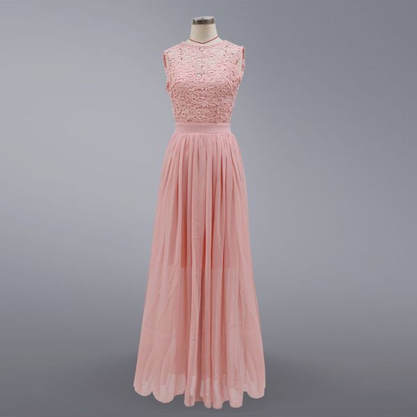 pink lace chiffon o neck bridesmaid dress in stock 2020 floor length wedding party dresses size 2 4 6 8 10 14 16 16w, White;pink
pink lace chiffon o neck bridesmaid dress in stock 2020 floor length wedding party dresses size 2 4 6 8 10 14 16 16w, White;pink