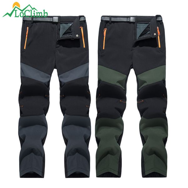 loclimb men's outdoor hiking pants men winter thermal trousers mountain climbing/fishing/camping/trekking waterproof pants am427, Black;green
loclimb men's outdoor hiking pants men winter thermal trousers mountain climbing/fishing/camping/trekking waterproof pants am427, Black;green