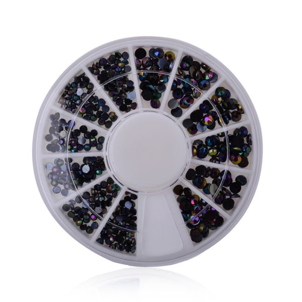 nail diy nail jewelry 6cm zuan he black ab diamond ya ke li zuan 12 lattice disc, Silver;gold
nail diy nail jewelry 6cm zuan he black ab diamond ya ke li zuan 12 lattice disc, Silver;gold