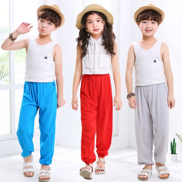 summer children's clothes cotton silk home air conditioning sleep pants boy girl mosquito bloomers candy dance practice leggings, Blue
summer children's clothes cotton silk home air conditioning sleep pants boy girl mosquito bloomers candy dance practice leggings, Blue