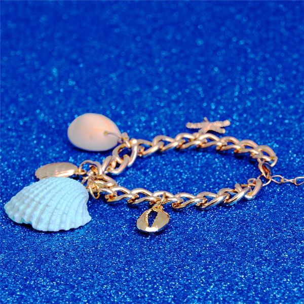2020 fashion bohemian cowrie shell bracelet for women colorful adjustable chain bracelet summer beach jewelry wholesale trendy, Golden;silver
2020 fashion bohemian cowrie shell bracelet for women colorful adjustable chain bracelet summer beach jewelry wholesale trendy, Golden;silver