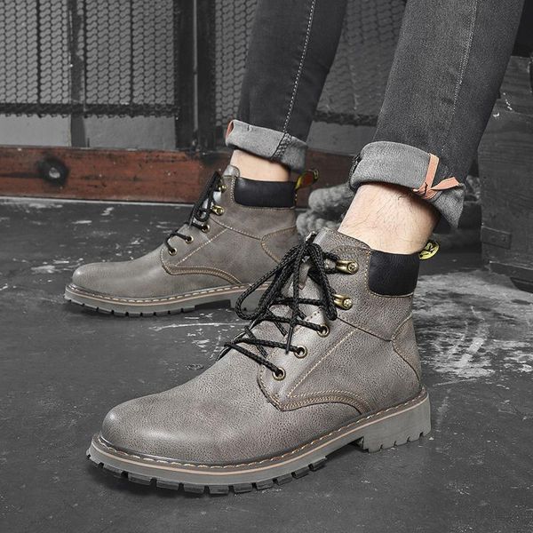 ins fashion martin boots mens leather autumn winter snow boots men deisigner shoes keep warm k0631 size38-44, Black
ins fashion martin boots mens leather autumn winter snow boots men deisigner shoes keep warm k0631 size38-44, Black