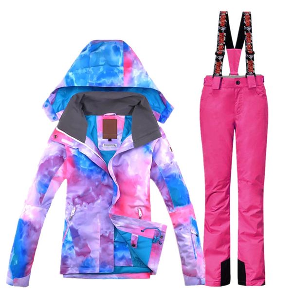 gsou snow ski suit for women snowboard women s jacket ski suit sport waterproof windproof snowboard jacket + pants 
gsou snow ski suit for women snowboard women s jacket ski suit sport waterproof windproof snowboard jacket + pants