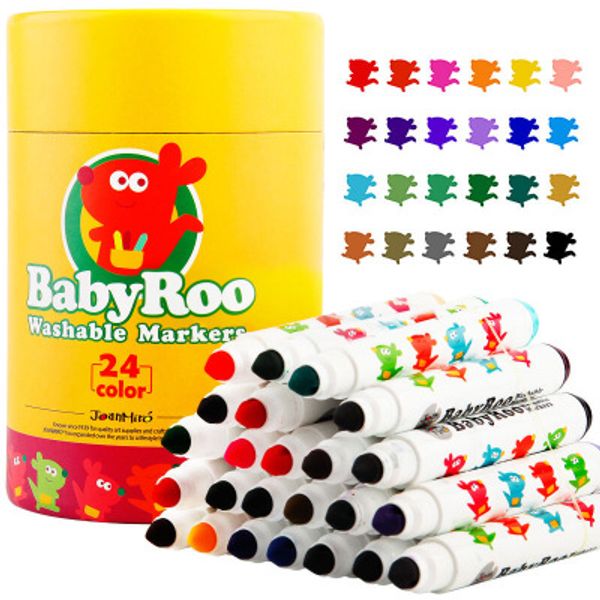 new arrival kids 24 colors painting graffiti watercolor pen multicolor fill color watercolor pen boys girls drawing children gift
new arrival kids 24 colors painting graffiti watercolor pen multicolor fill color watercolor pen boys girls drawing children gift