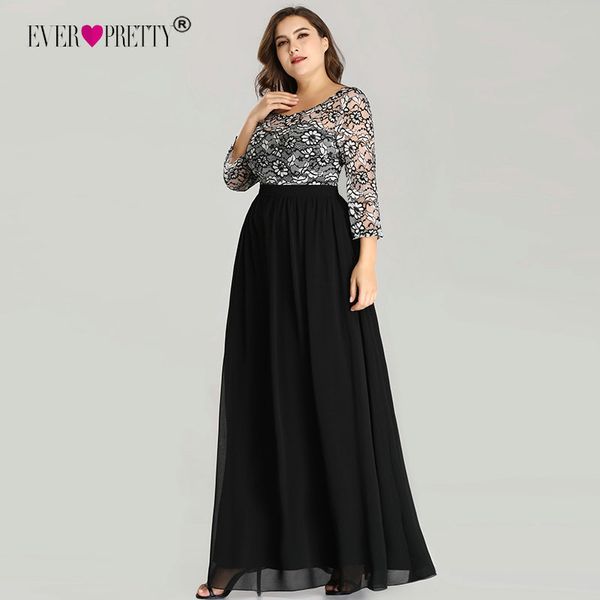 ever pretty plus size evening dresses long 2019 lace long sleeve chiffon mother of the bride dress winter autumn evening gowns, White;black
ever pretty plus size evening dresses long 2019 lace long sleeve chiffon mother of the bride dress winter autumn evening gowns, White;black