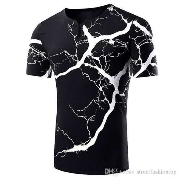 mens designer casual tees 3d lghtning pattern slim fit short sleeve crew neck fashion t shirt, White;black
mens designer casual tees 3d lghtning pattern slim fit short sleeve crew neck fashion t shirt, White;black