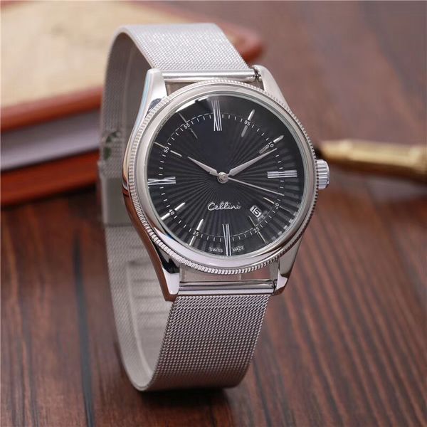 cellini type famous brand fashion men watch 40mm stainless steel male quartz watches man date business clock wristwatch, Slivery;brown
cellini type famous brand fashion men watch 40mm stainless steel male quartz watches man date business clock wristwatch, Slivery;brown