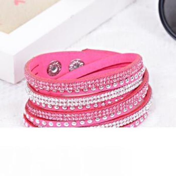 fashion multilayer wrap bracelet rhinestone slake deluxe leather charm bangles with sparkling crystal wristband women leather bracelets, Golden;silver
fashion multilayer wrap bracelet rhinestone slake deluxe leather charm bangles with sparkling crystal wristband women leather bracelets, Golden;silver