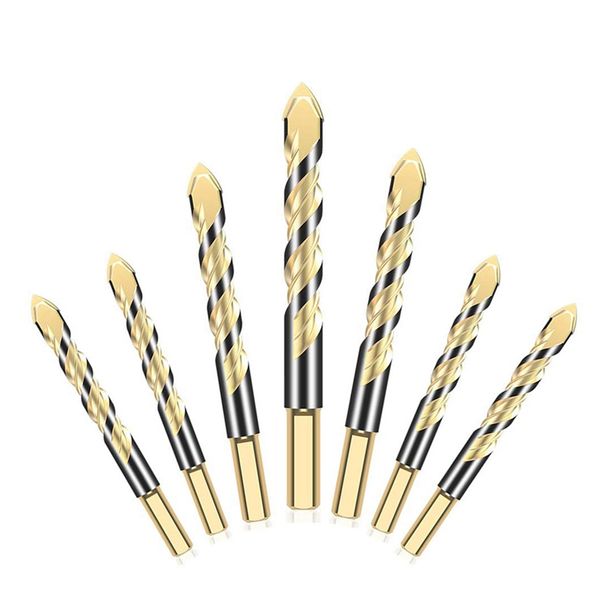 drill bit set 7 pieces, triple-cornered alloy twist drill bit for porcelain ceramic tile, concrete,plastic, masonry and wood, ho
drill bit set 7 pieces, triple-cornered alloy twist drill bit for porcelain ceramic tile, concrete,plastic, masonry and wood, ho