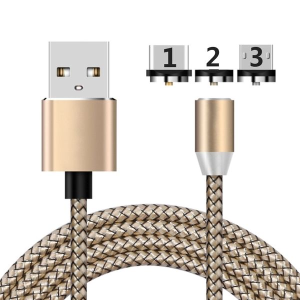 3 in 1 Magnetic suction Charger Cable LED Nylon Stronger Metal Magnet Cord 1M Android Micro USB Type C cable For Sams Huawei android
3 in 1 Magnetic suction Charger Cable LED Nylon Stronger Metal Magnet Cord 1M Android Micro USB Type C cable For Sams Huawei android