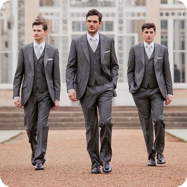 summer beach grey men suits man blazer jacket groom wedding tuxedo 3piece peaked lapel one-button latest coat pant designs costume homme, Black;gray
summer beach grey men suits man blazer jacket groom wedding tuxedo 3piece peaked lapel one-button latest coat pant designs costume homme, Black;gray