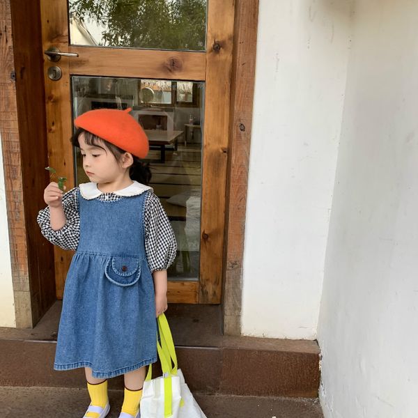 корейский стиль девушки джинсовой sundress весна новые дети девочки denim платье от имени, Red;yellow
корейский стиль девушки джинсовой sundress весна новые дети девочки denim платье от имени, Red;yellow