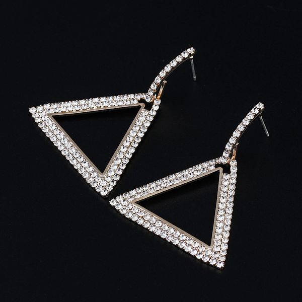 rhinestone earring originality earrings woman diamond geometry triangle 925 silver needle ear nail, Golden
rhinestone earring originality earrings woman diamond geometry triangle 925 silver needle ear nail, Golden
