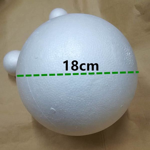 felicoalice diameter 18cm 2pcs white modelling foam balls craft polystyrene styrofoam balls decorative foam round
felicoalice diameter 18cm 2pcs white modelling foam balls craft polystyrene styrofoam balls decorative foam round