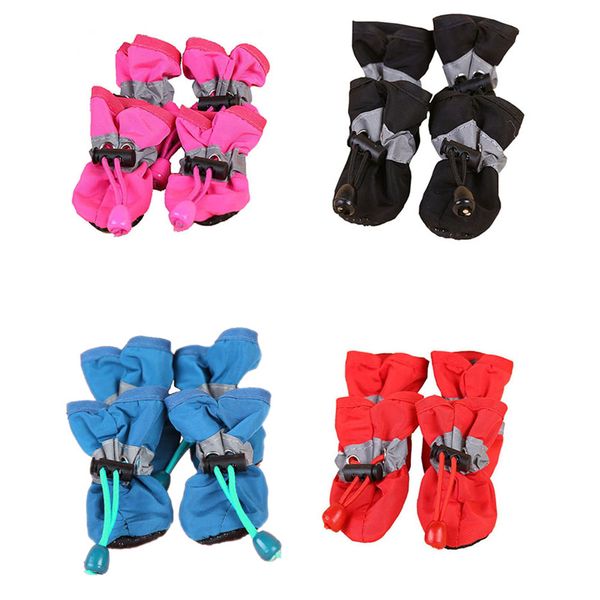 4 pcs/set non-slip waterproof rain boots portable pet dog shoes cover autumn winter dogs paws soft shoe sale
4 pcs/set non-slip waterproof rain boots portable pet dog shoes cover autumn winter dogs paws soft shoe sale